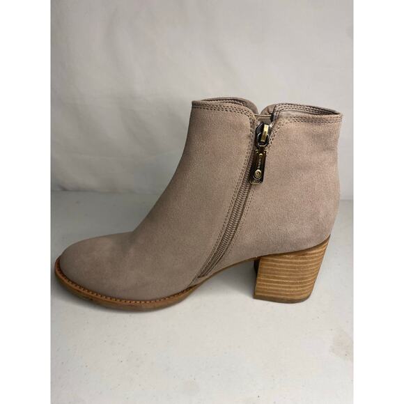 Blondo Womens Waterproof Gray Ankle Booties Chunky Heel Western Country Size 8.5 - Picture 8 of 16